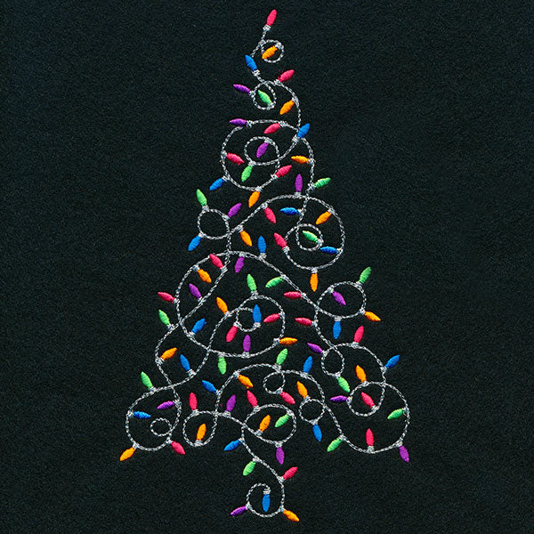 Christmas Lights All Around Tree - Image 3