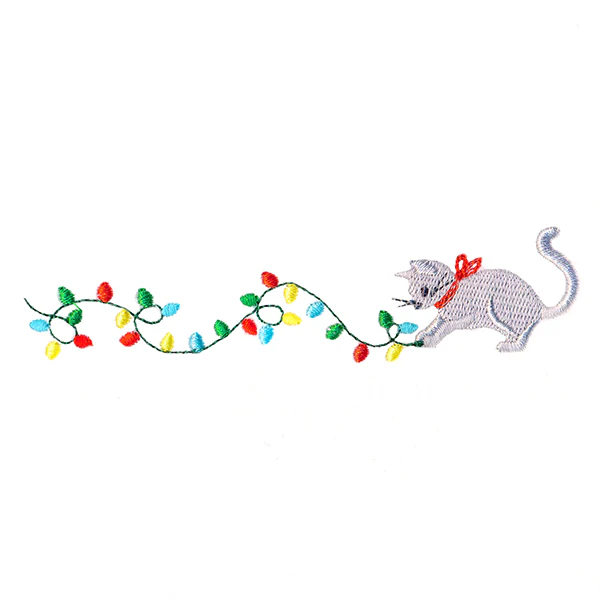 Christmas Lights Kitty - Image 3