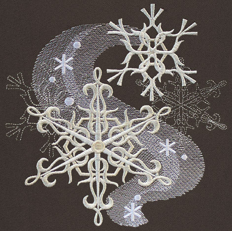 Christmas Luster - Windy Snowflakes - Image 2