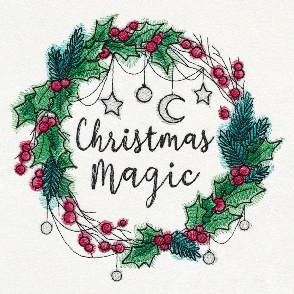 Christmas Magic Wreath - Image 2