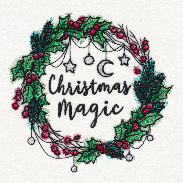 Christmas Magic Wreath - Image 5