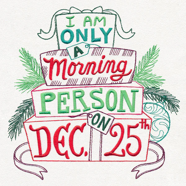 Christmas Morning Person - Image 2