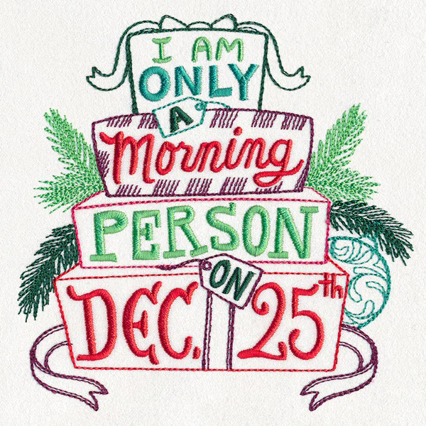 Christmas Morning Person - Image 4