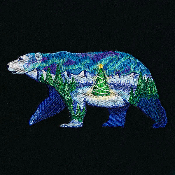 Christmas North Polar Bear - Image 3