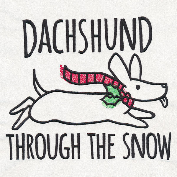 Christmas Punimals - Dachshund Through the Snow - Image 4