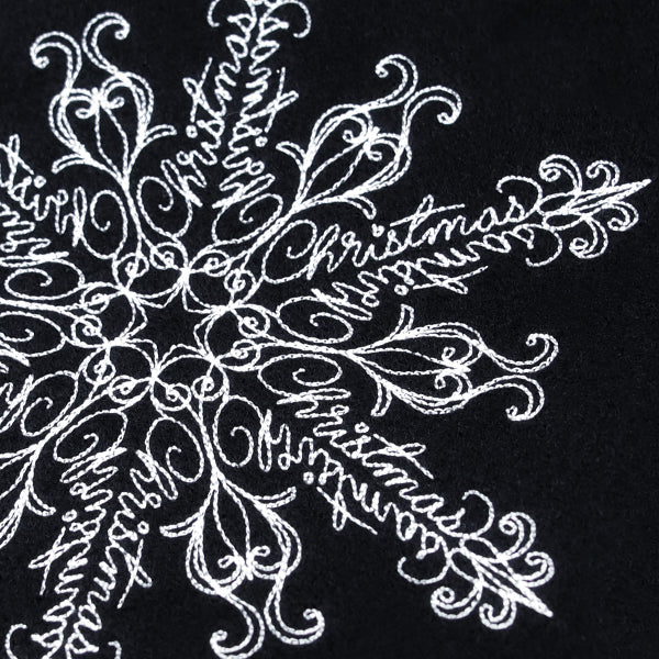 Christmas Script Snowflake - Image 15