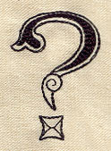 Cirque Punctuation - Question Mark - Image 2