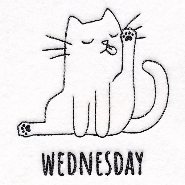 Cleaning Cat on Wednesday - Image 3