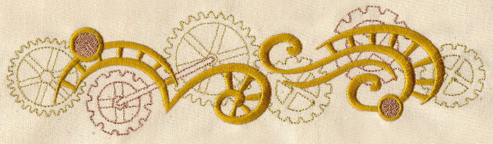 Clockwork Magic - Cogs Border - Image 4