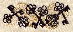 Clockwork Magic - Keys Border - Image 4