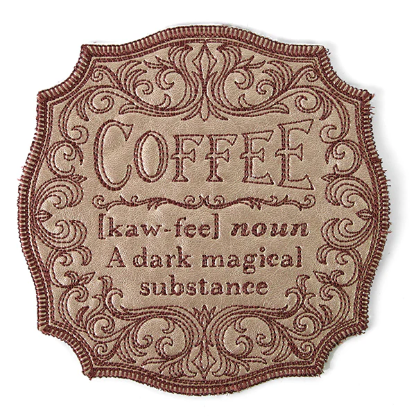 Coffee Coaster (In-the-Hoop) - Image 5