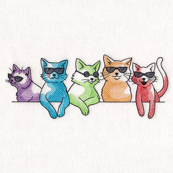 Cool Cats in Color - Image 3