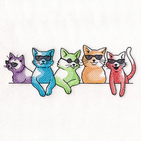 Cool Cats in Color - Image 5
