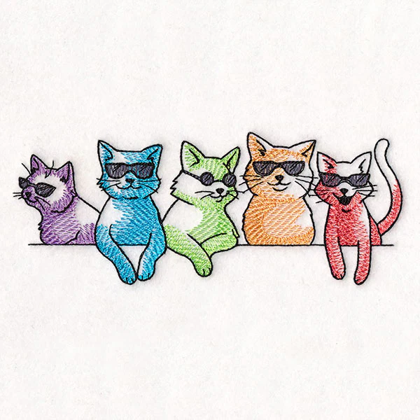 Cool Cats in Color - Image 7