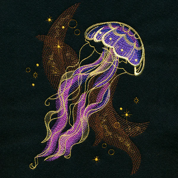 Cosmic Sea -  Jellyfish - Image 4