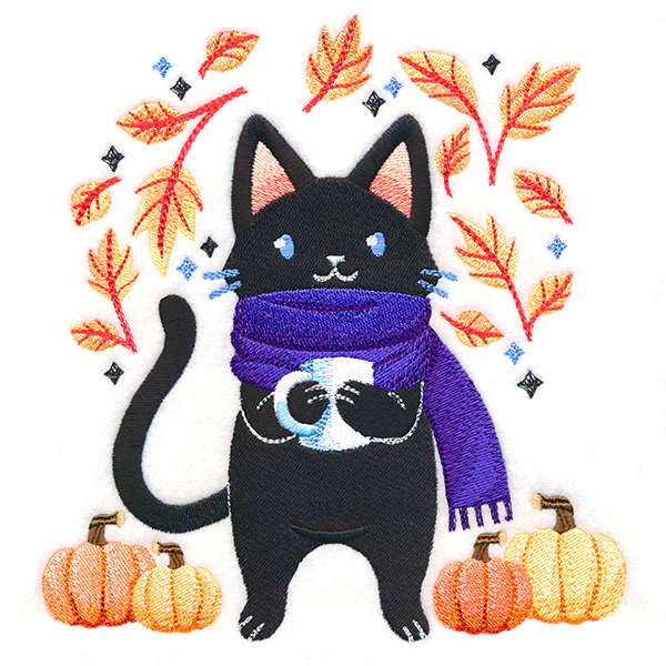 Cozy Autumn Kitty - Image 10
