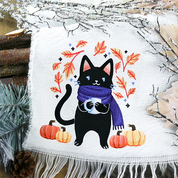 Cozy Autumn Kitty - Image 11