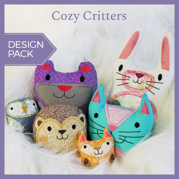 Cozy Critters (Stuffed) (Design Pack) - Image 3