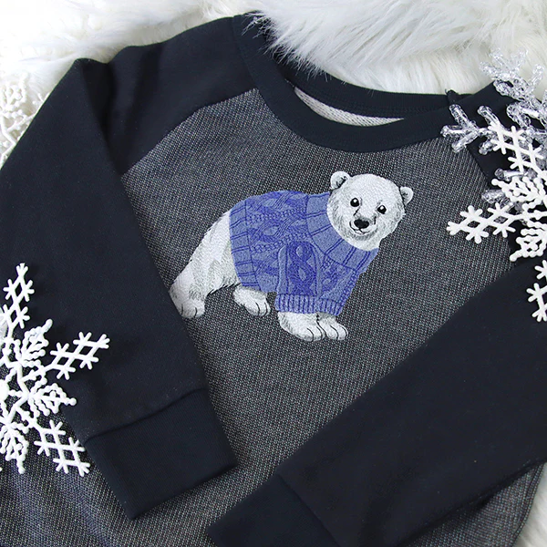 Cozy Polar Bear Cub - Image 8