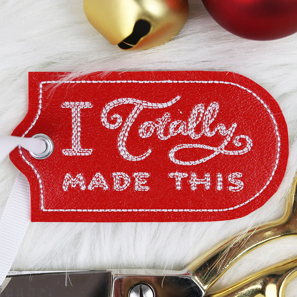 Crafted With Attitude Gift Tag - Totally Made This (In-the-Hoop) - Image 4