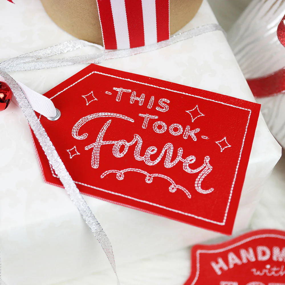 Crafted with Attitude Gift Tags (In-the-Hoop) Design Pack - Image 2