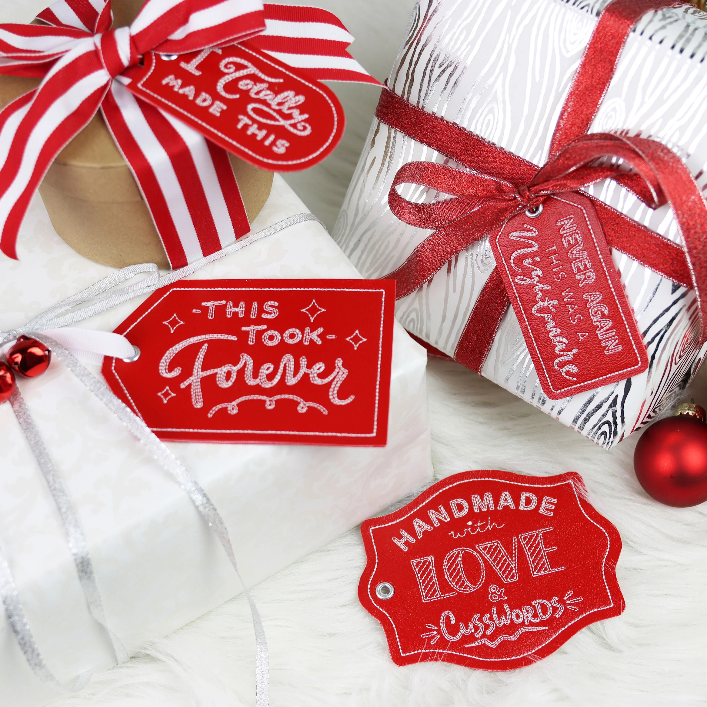 Crafted with Attitude Gift Tags (In-the-Hoop) Design Pack - Image 6