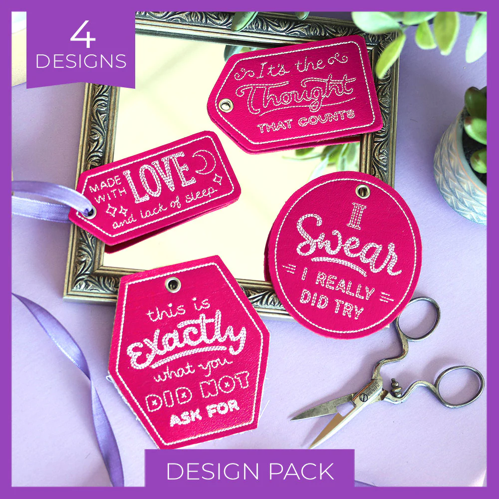 Crafted with Honesty Gift Tags (In-the-Hoop) Design Pack - Image 7