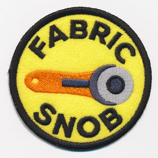 Crafty Merit Badges - Fabric Snob (Patch) - Image 3