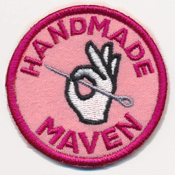 Crafty Merit Badges - Handmade Maven (Patch) - Image 2