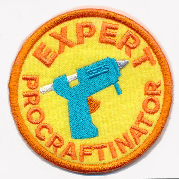 Crafty Merit Badges - Procraftinator (Patch) - Image 3
