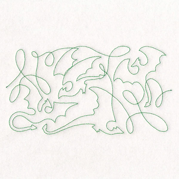 Crafty Quilters - Dragons (Edge-to-Edge Quilting) - Image 16