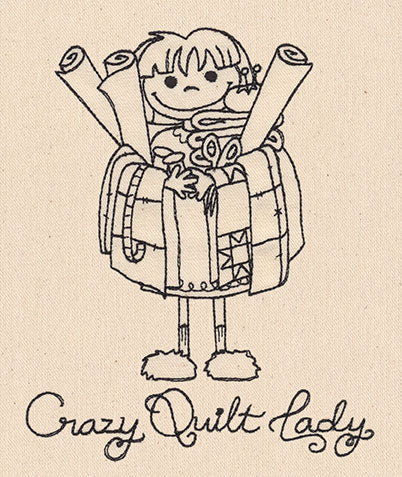 Crazy Quilt Lady - Image 2