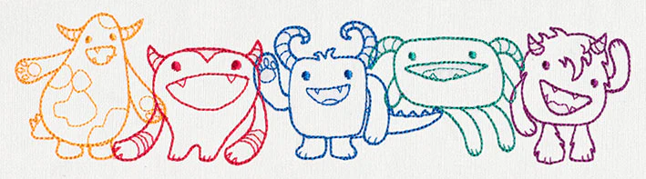 Creature Feature - Monster Border - Image 2
