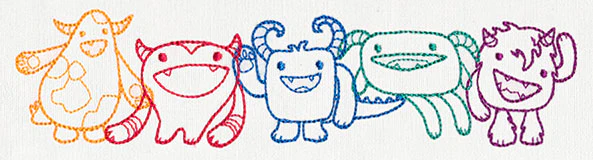 Creature Feature - Monster Border - Image 3