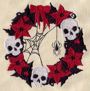Creepy Christmas Wreath - Image 3