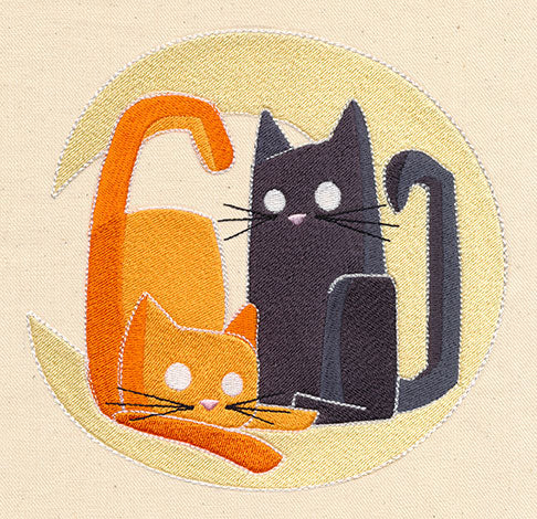 Crescent Moon Kitties - Image 4