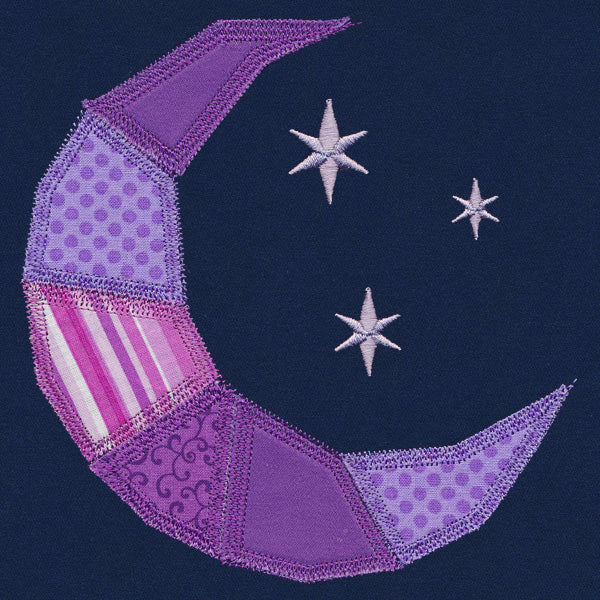 Crescent Moon Quilt Block (In-the-Hoop) - Image 6