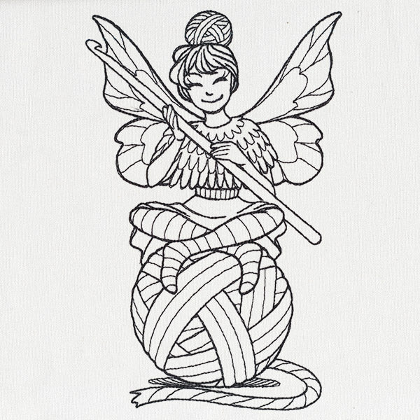 Crocheting Fairy - Image 3