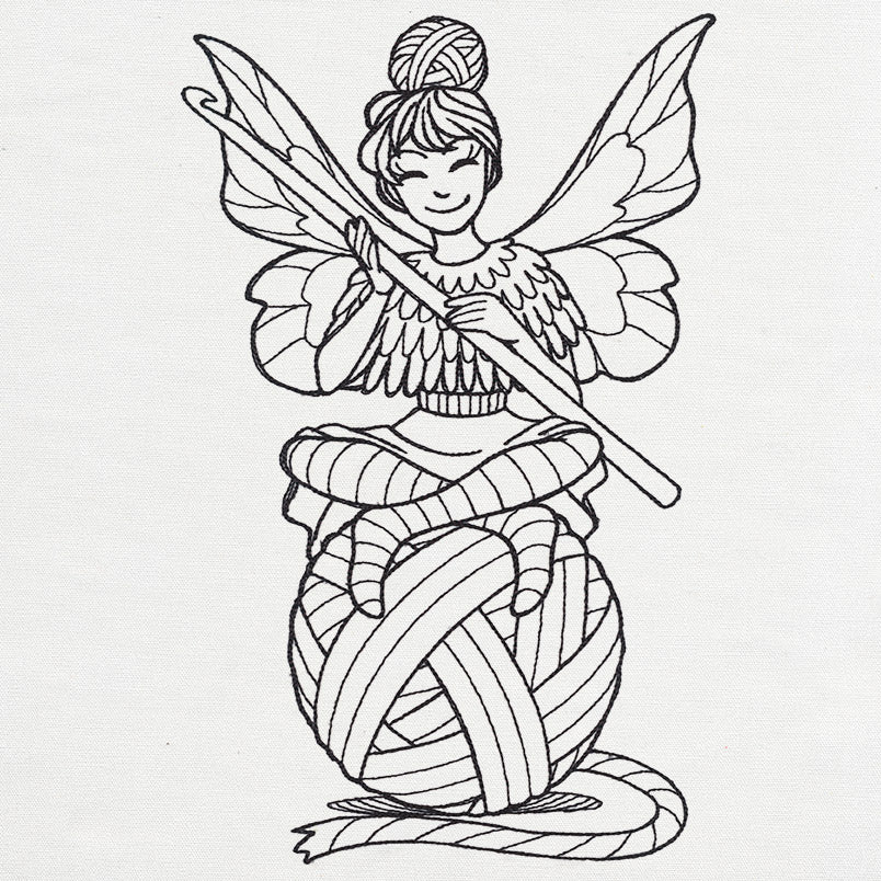 Crocheting Fairy - Image 6