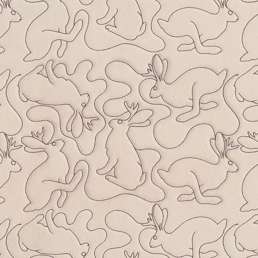 Cryptid Creatures - Jackalope (Edge-to-Edge Quilting)