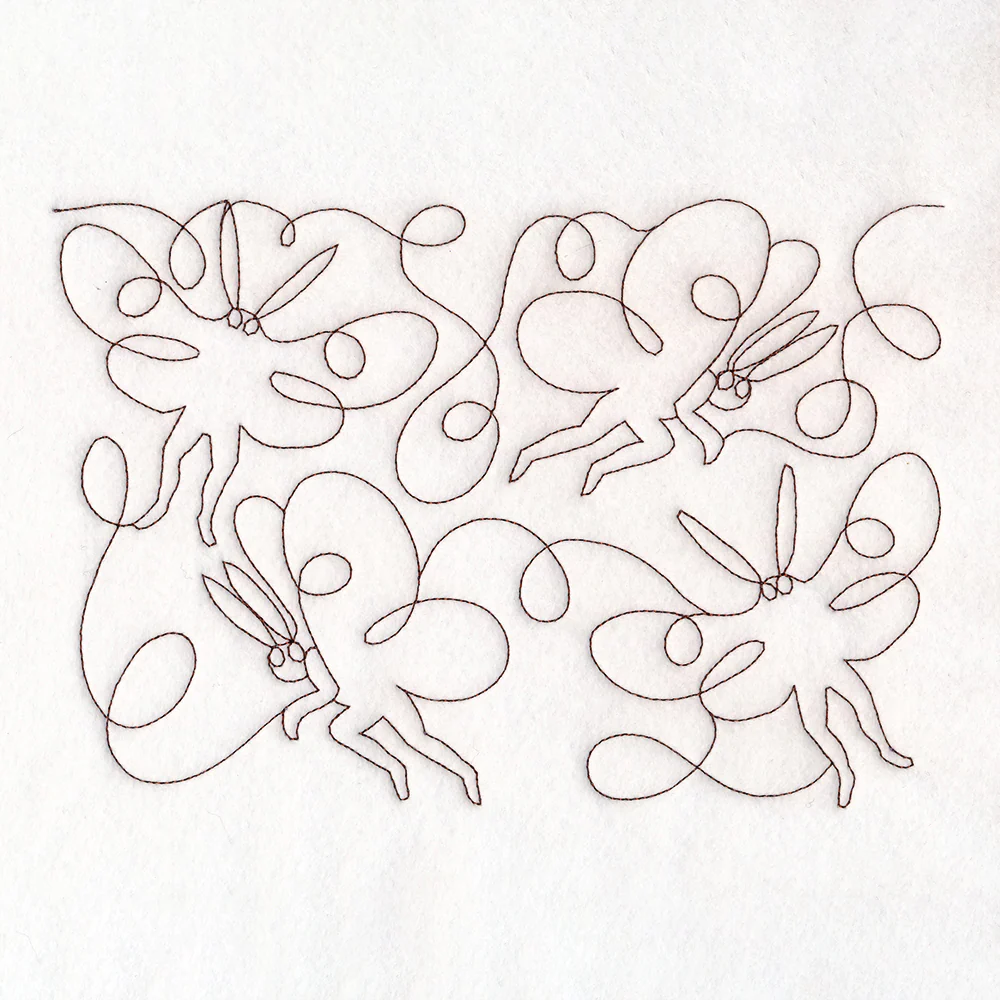 Cryptid Creatures - Mothman (Edge-to-Edge Quilting) - Image 2