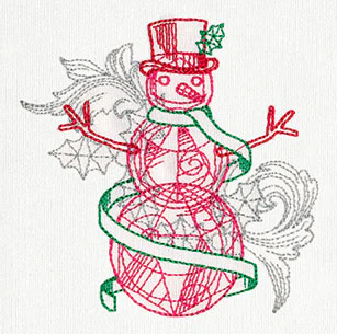 Crystal Christmas - Snowman - Image 4