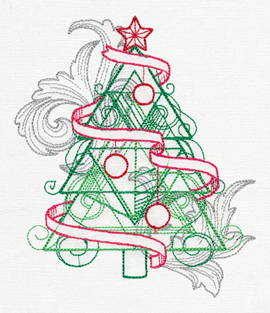 Crystal Christmas - Tree - Image 2