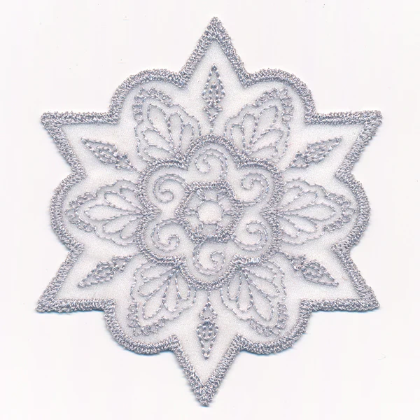 Crystal Snowflake 1 (Freestanding Organza) - Image 3