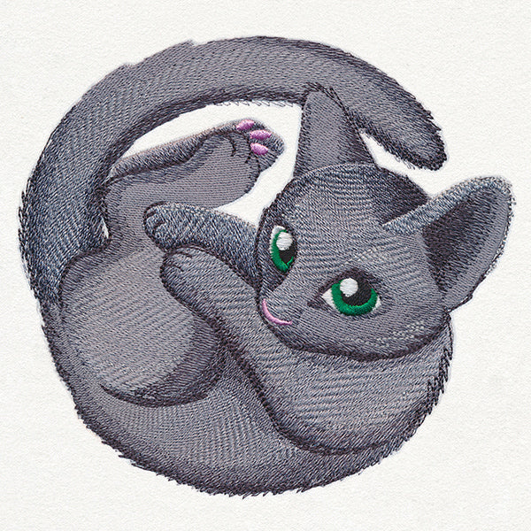 Curled Up Kitty - Image 2