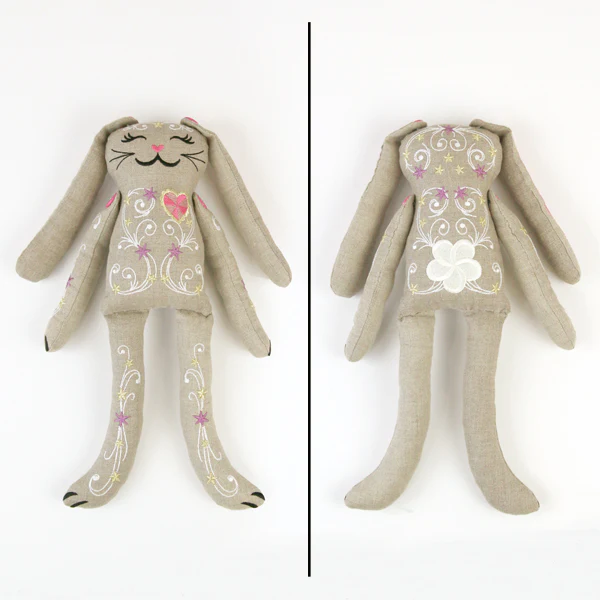Cutie Carnival Bunny Doll (In-the-Hoop) - Image 2