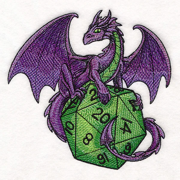 D20 Dragon and Dice - Image 5