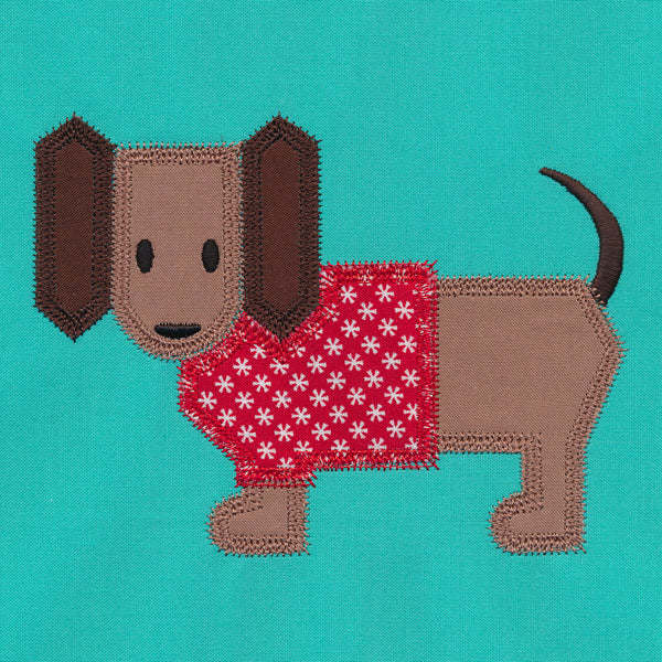 Dachshund Quilt Block (In-the-Hoop) - Image 3