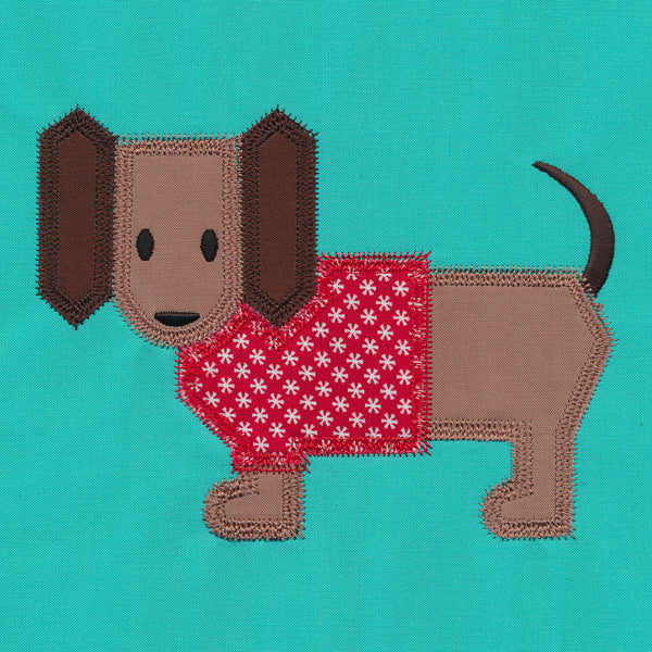 Dachshund Quilt Block (In-the-Hoop) - Image 4