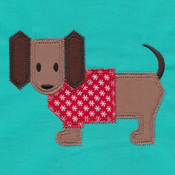 Dachshund Quilt Block (In-the-Hoop) - Image 5